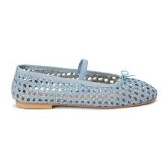Matisse Blue Perforated Flats Slip-On Comfort - Picture 1 of 13